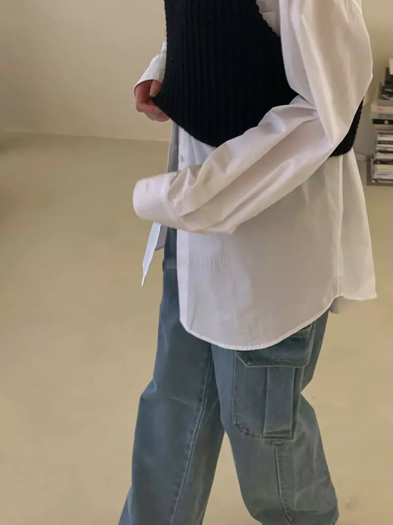 Dailyjud - Korean Women Fashion - #momslook - Knit Vest - 9