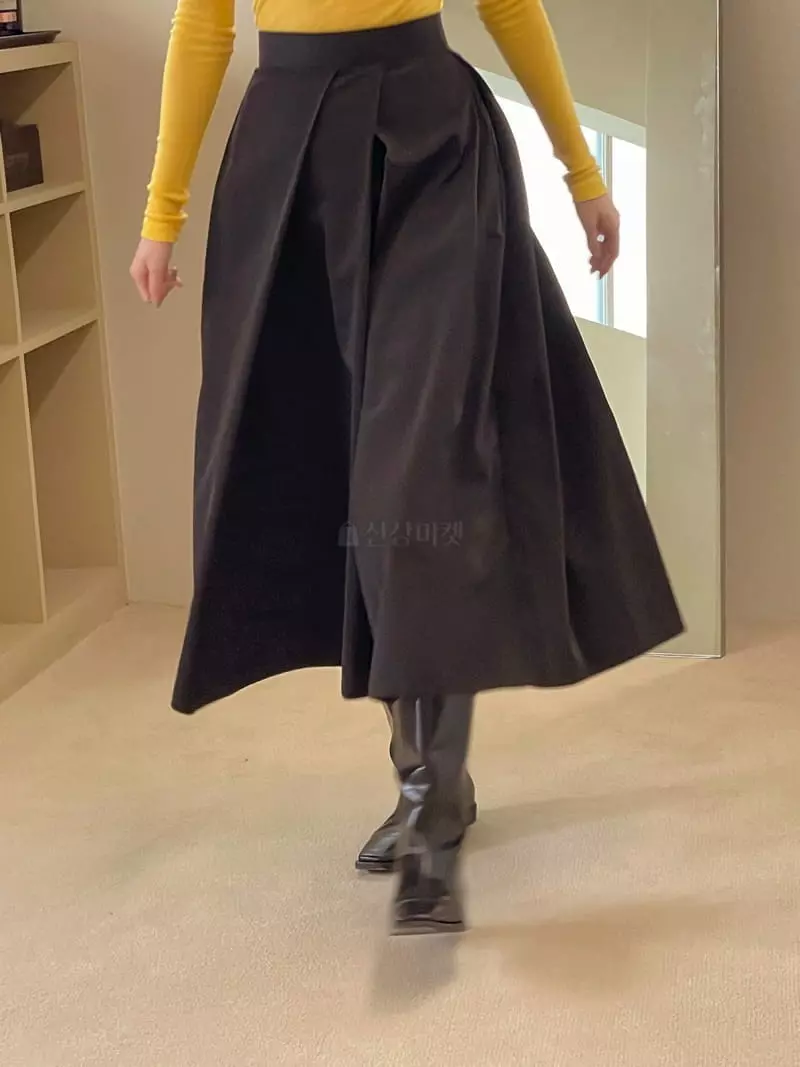 Dailyjud - Korean Women Fashion - #pursuepretty - Memory Whole Skirt - 3