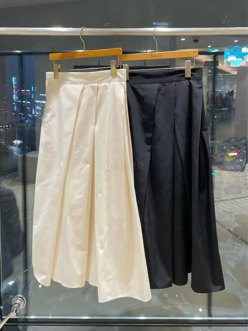 Dailyjud - Korean Women Fashion - #pursuepretty - Memory Whole Skirt - 4