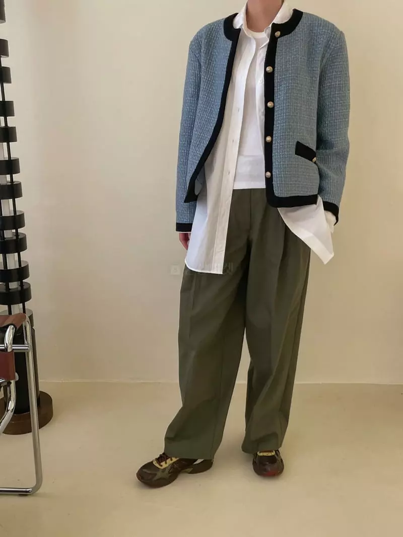 Dailyjud - Korean Women Fashion - #restrostyle - Row Pinruck Pants - 3