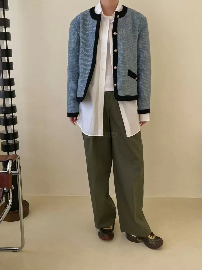 Dailyjud - Korean Women Fashion - #restrostyle - Row Pinruck Pants - 4