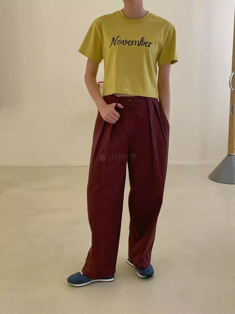 Dailyjud - Korean Women Fashion - #thelittlethings - Row Pinruck Pants - 7