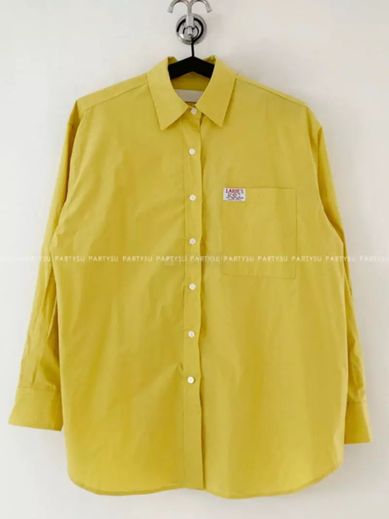 Dailyjud - Korean Women Fashion - #womensfashion - Color Label Shirt - 9