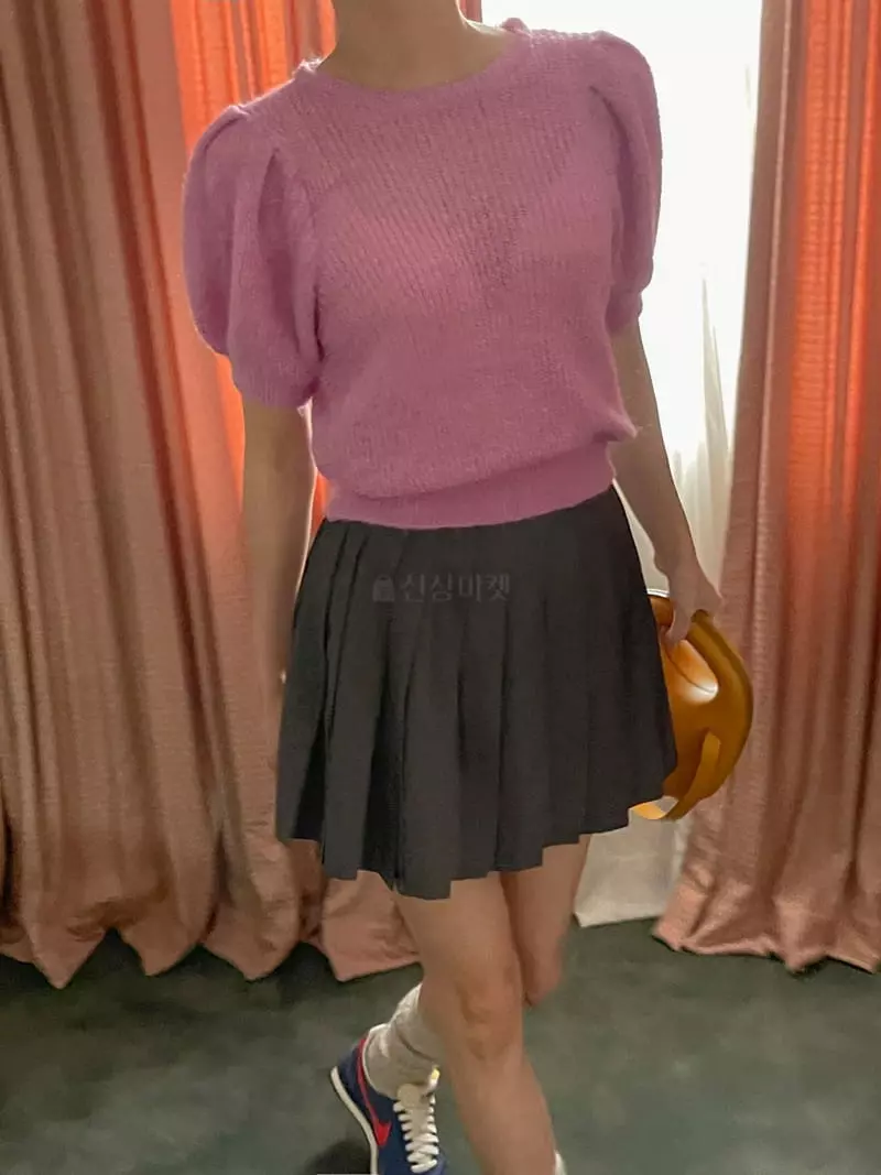 Dailyjud - Korean Women Fashion - #womensfashion - Alpaca Knit Tee - 8