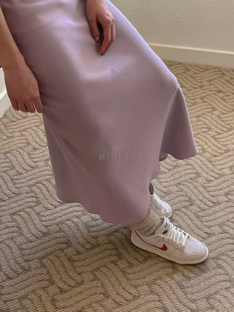 Dailyjud - Korean Women Fashion - #womensfashion - Shatin Whole Skirt - 2