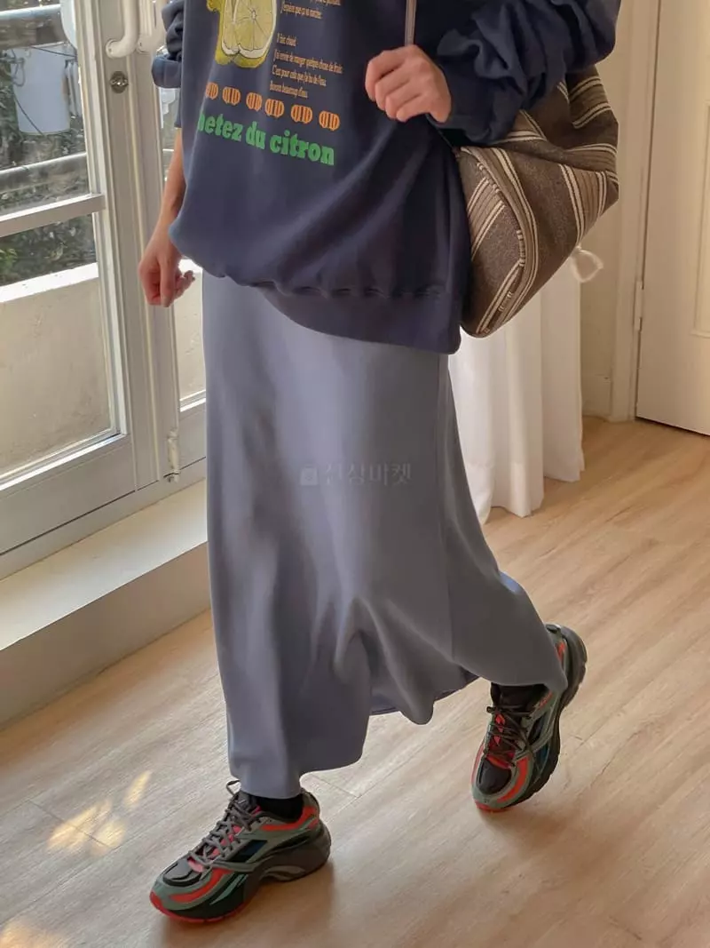 Dailyjud - Korean Women Fashion - #womensfashion - Shatin Whole Skirt - 6