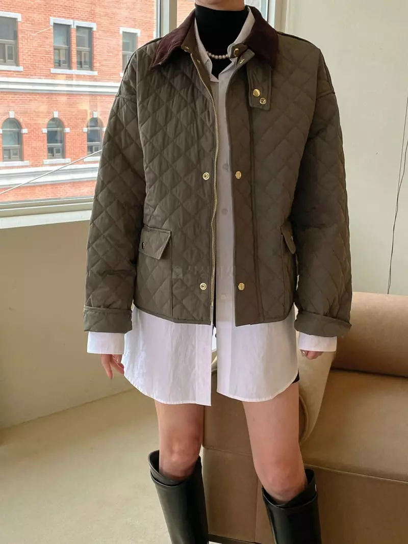 Dailyjud - Korean Women Fashion - #momslook - Quilting Jumper - 4