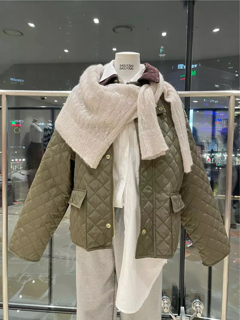 Dailyjud - Korean Women Fashion - #womensfashion - Quilting Jumper - 8