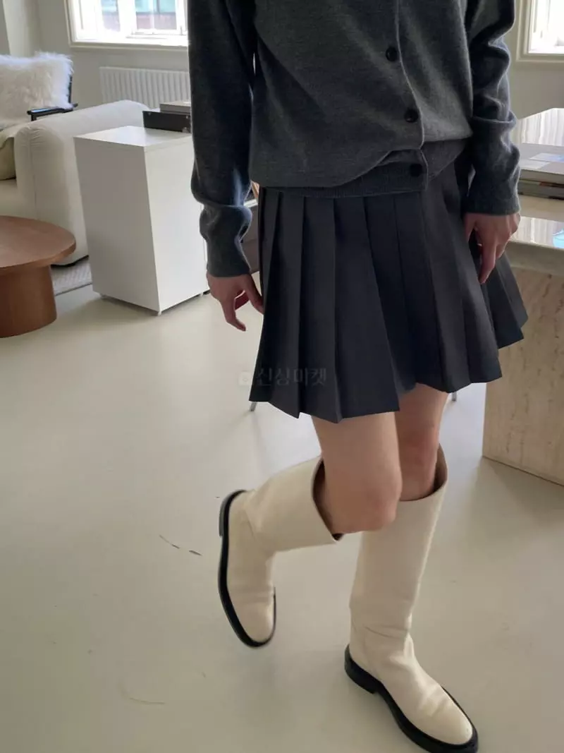 Dailyjud - Korean Women Fashion - #womensfashion - Collar Mo Hair Knit Cardigan - 9