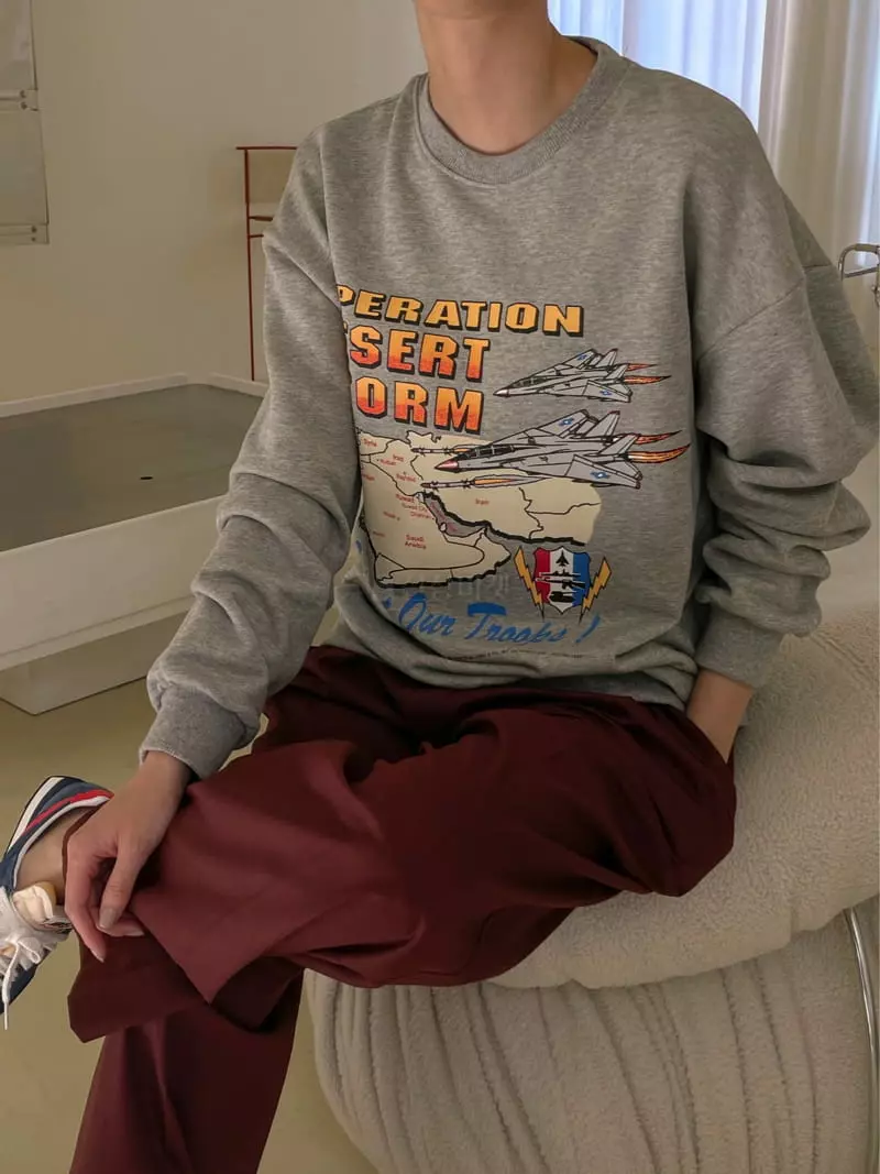 Dailyjud - Korean Women Fashion - #momslook - Jet Sweatshirt - 4