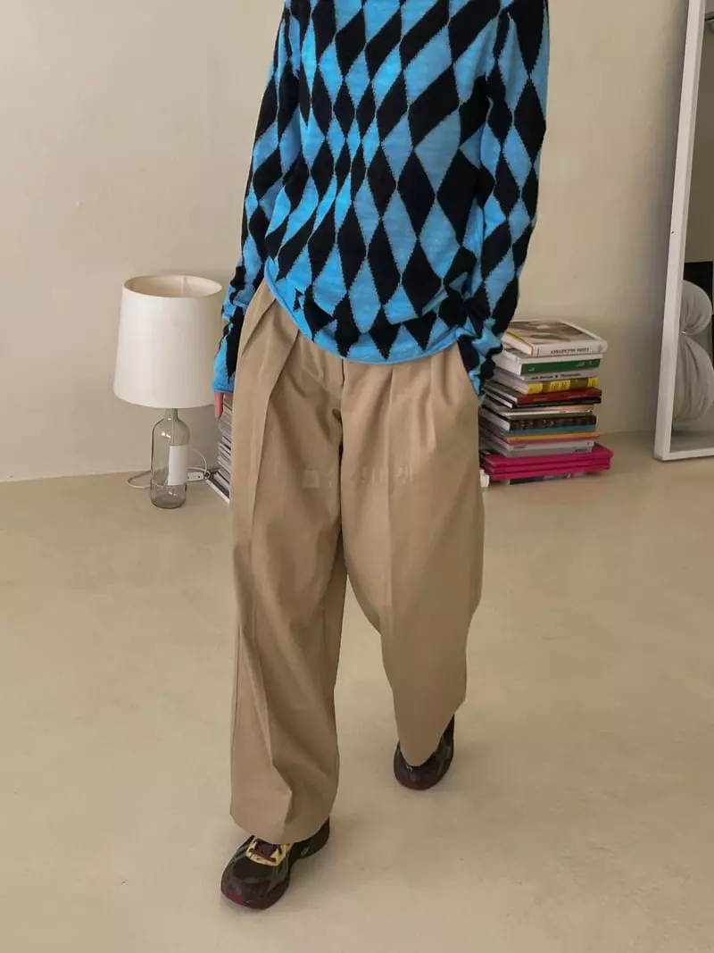 Dailyjud - Korean Women Fashion - #womensfashion - Row Pinruck Pants - 11
