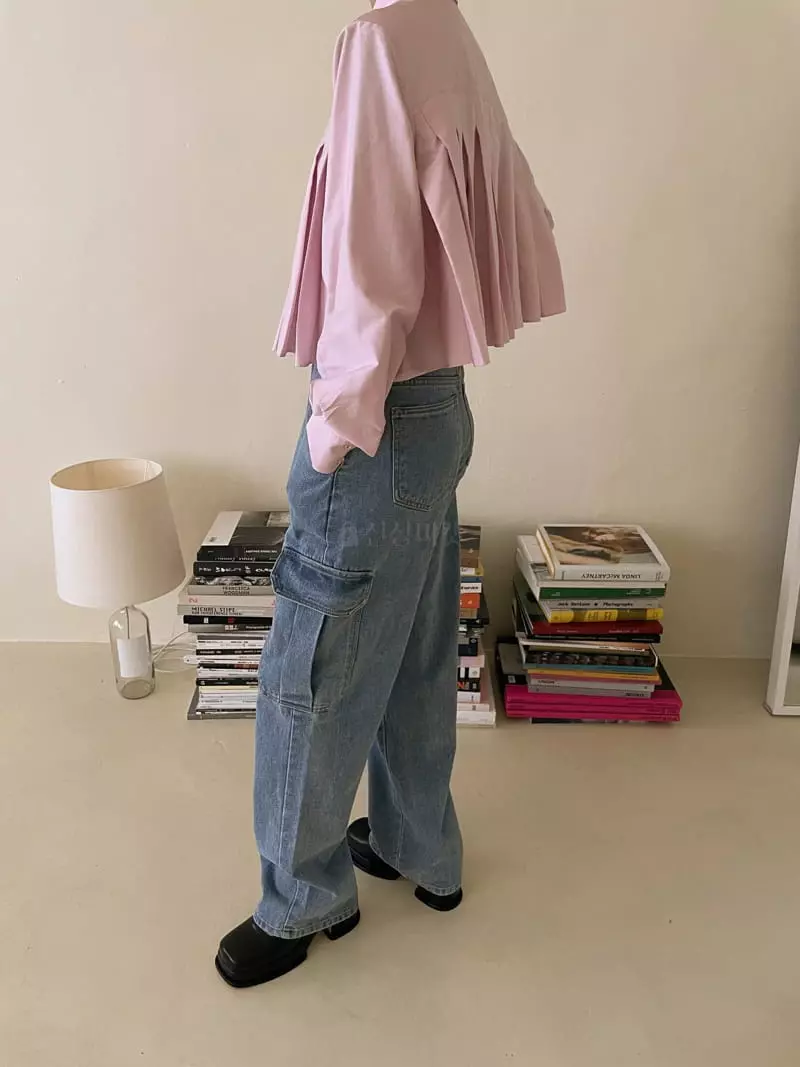 Dailyjud - Korean Women Fashion - #womensfashion - Dneim Cargo Pants - 7