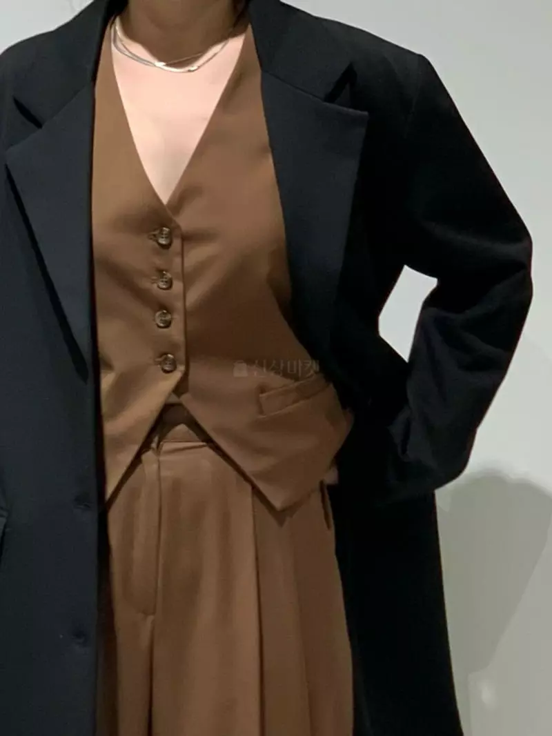 Daisy - Korean Women Fashion - #momslook - Hug Vest - 5