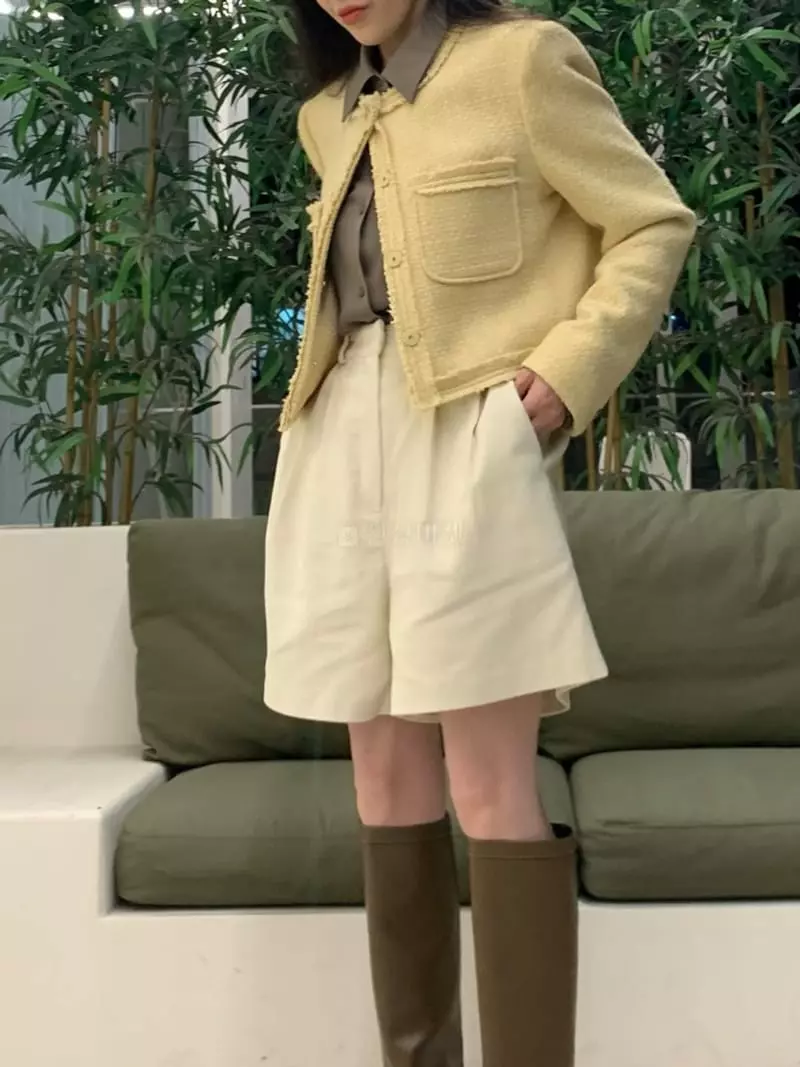 Daisy - Korean Women Fashion - #momslook - Co Twid Jacket - 7