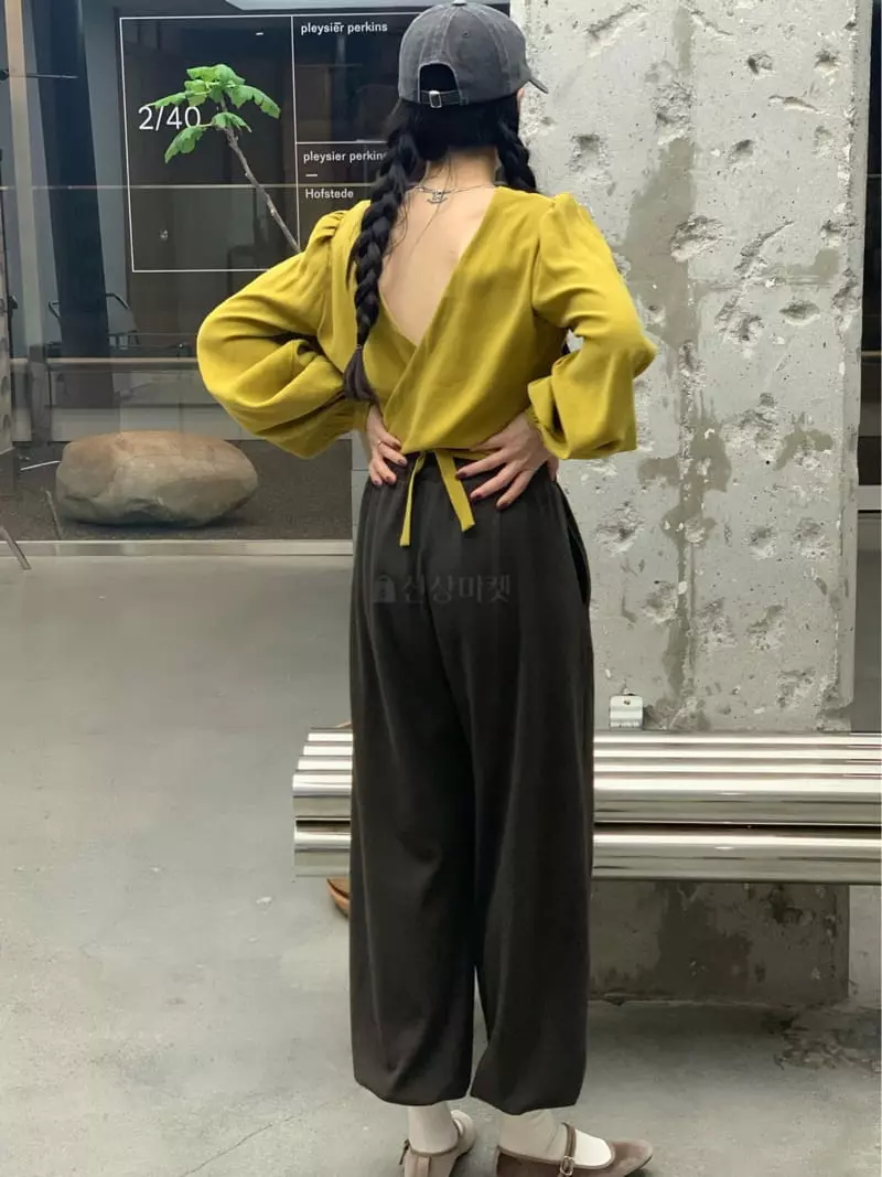 Daisy - Korean Women Fashion - #momslook - Waffle Pants - 7