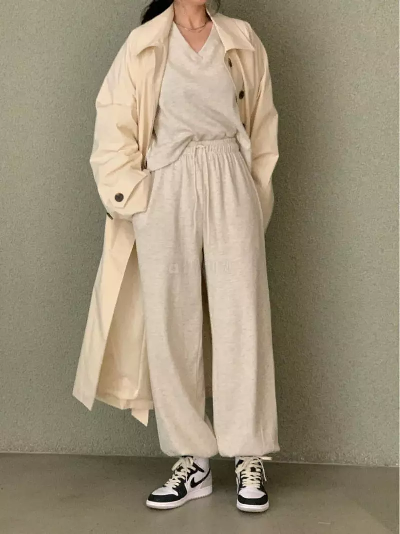 Daisy - Korean Women Fashion - #momslook - Waffle Pants - 8