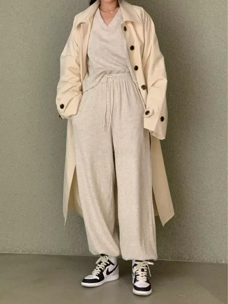 Daisy - Korean Women Fashion - #momslook - Waffle Pants - 9