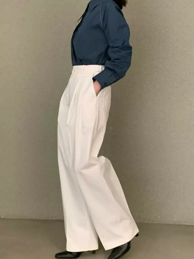 Daisy - Korean Women Fashion - #momslook - Yang Buckle Pants