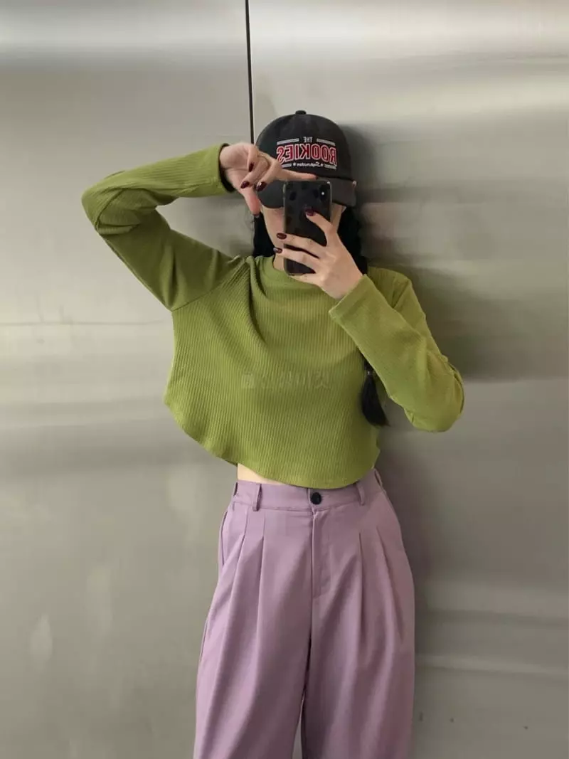 Daisy - Korean Women Fashion - #momslook - Momo Crop Tee - 6