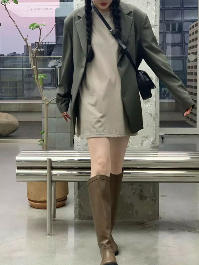 Daisy - Korean Women Fashion - #momslook - Morden Tee - 2