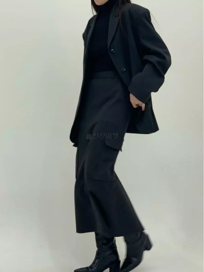 Daisy - Korean Women Fashion - #momslook - May Pocket Skirt - 3