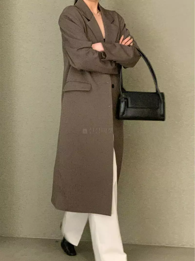 Daisy - Korean Women Fashion - #momslook - Lo Ra Long Jacket