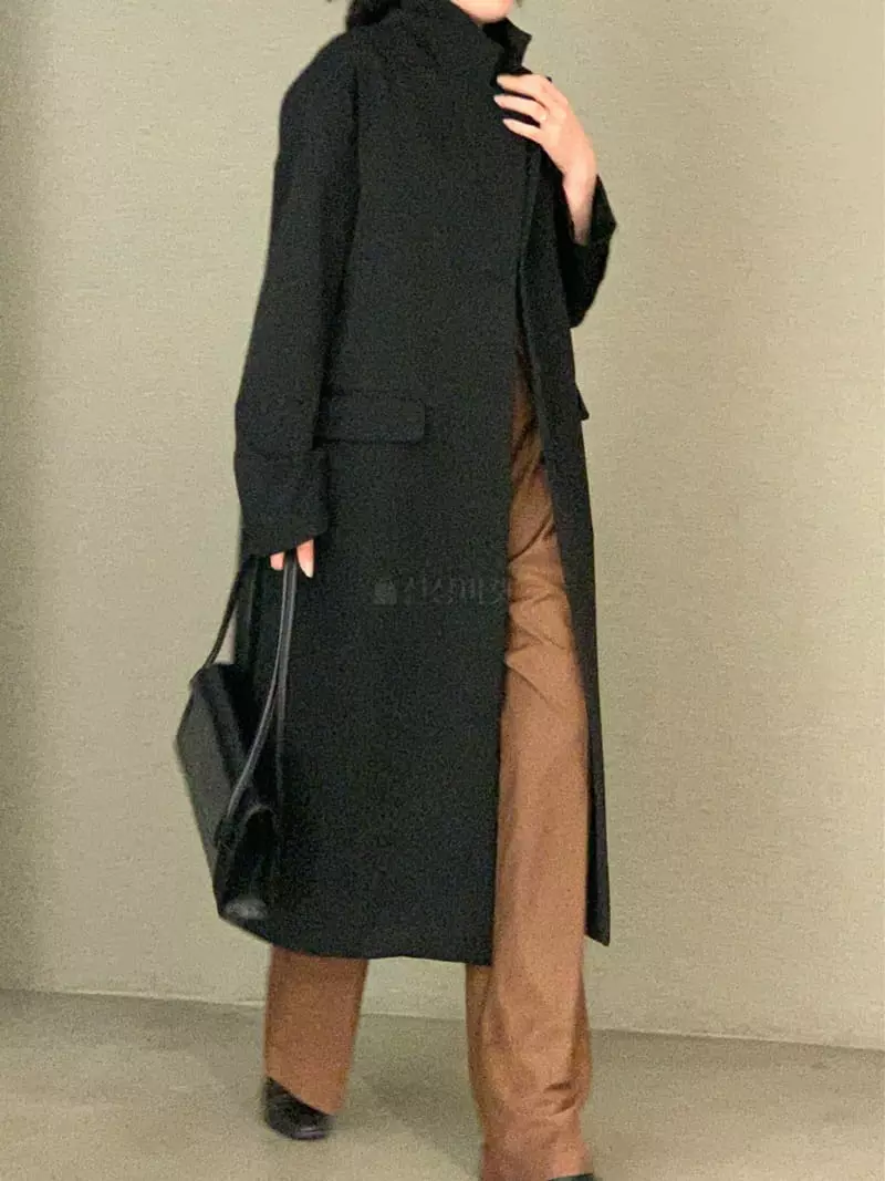 Daisy - Korean Women Fashion - #momslook - Lo Ra Long Jacket - 3