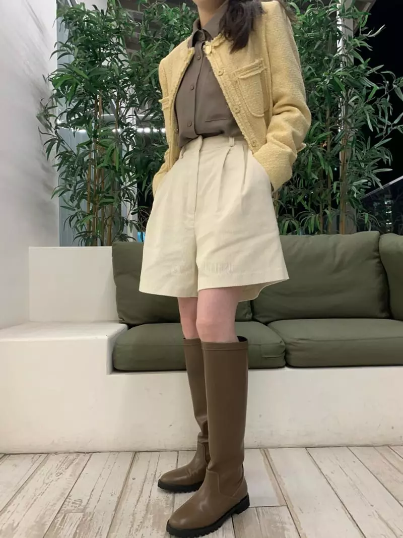 Daisy - Korean Women Fashion - #momslook - Rib PAnts - 10