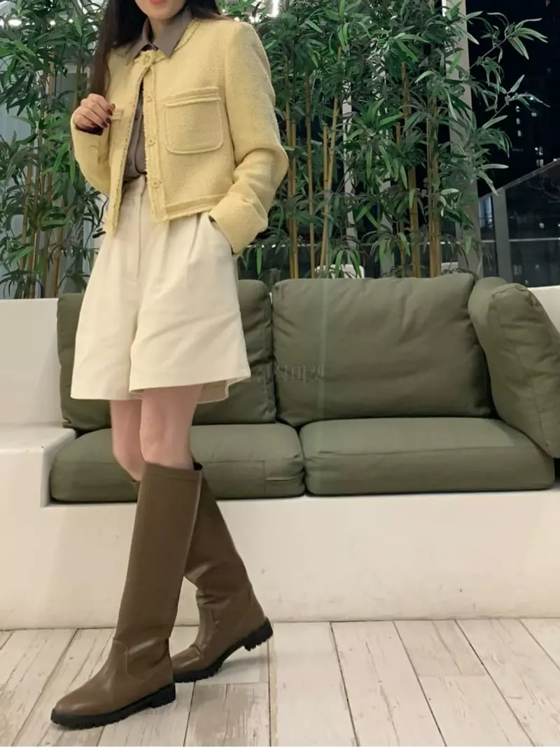Daisy - Korean Women Fashion - #momslook - Rib PAnts - 11