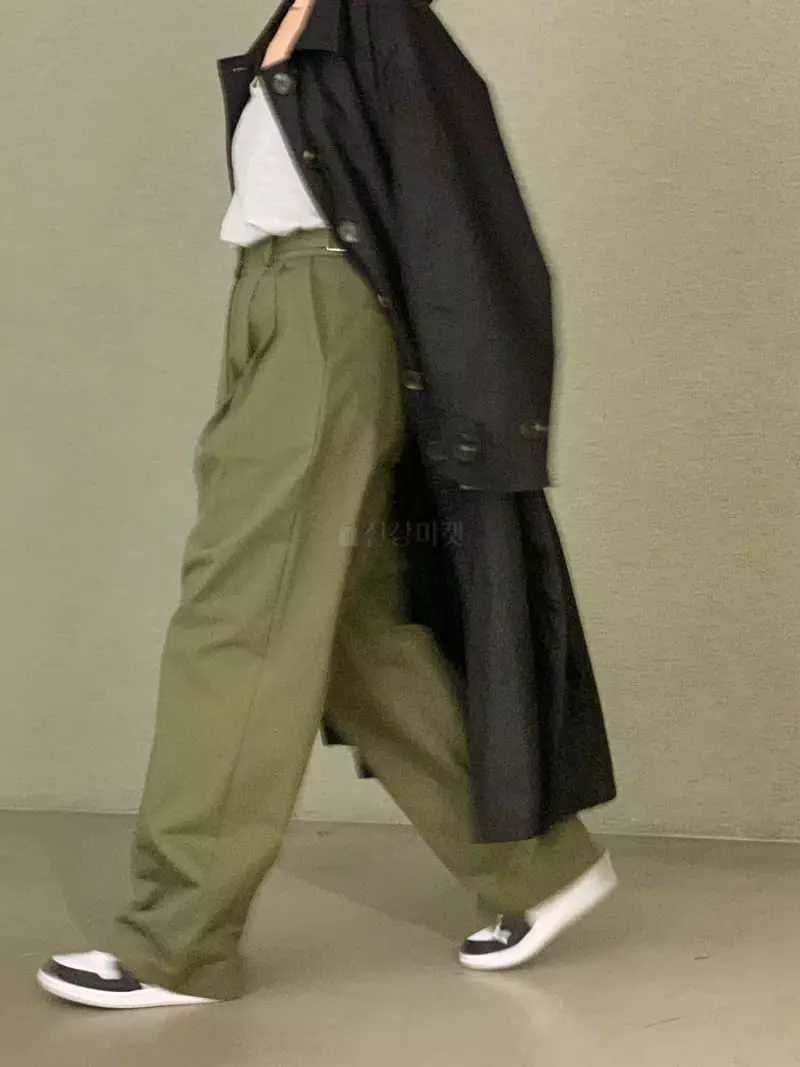 Daisy - Korean Women Fashion - #romanticstyle - Buckle Pants