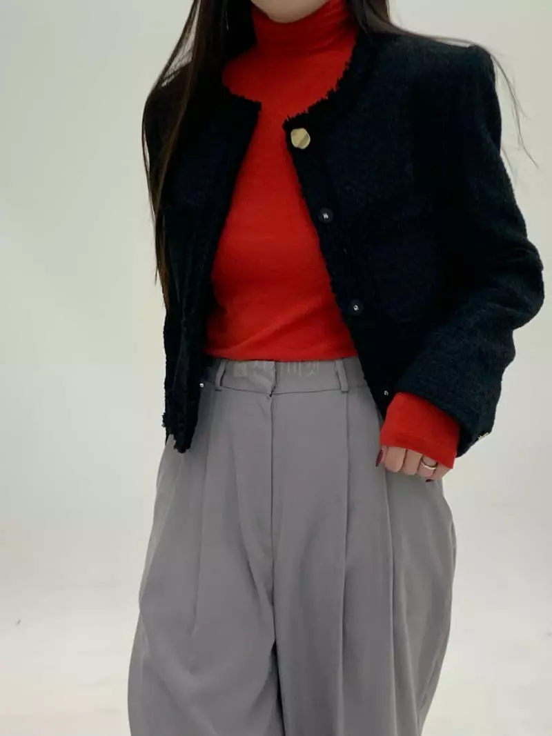 Daisy - Korean Women Fashion - #shopsmall - Bobi Turtleneck Tee - 3