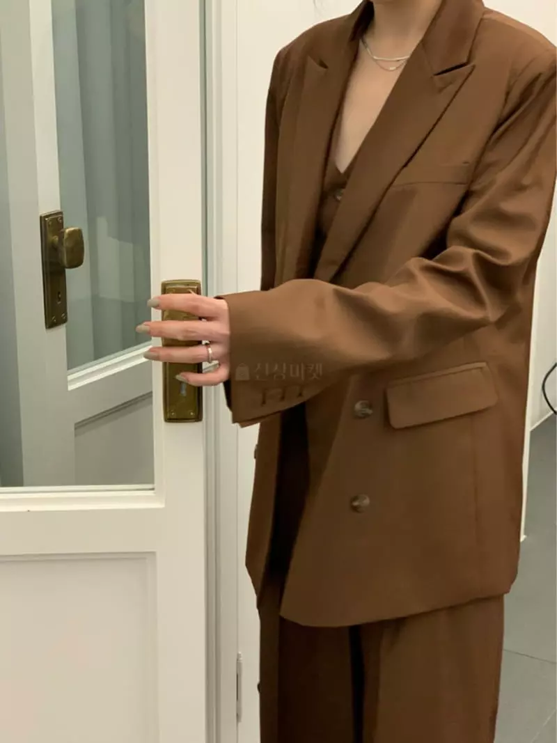 Daisy - Korean Women Fashion - #womensfashion - Hug Double Jacket - 9