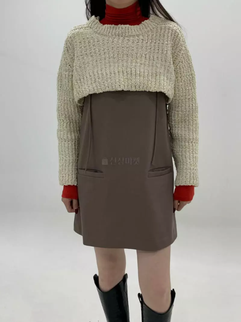 Daisy - Korean Women Fashion - #womensfashion - Crop Knit Tee - 9