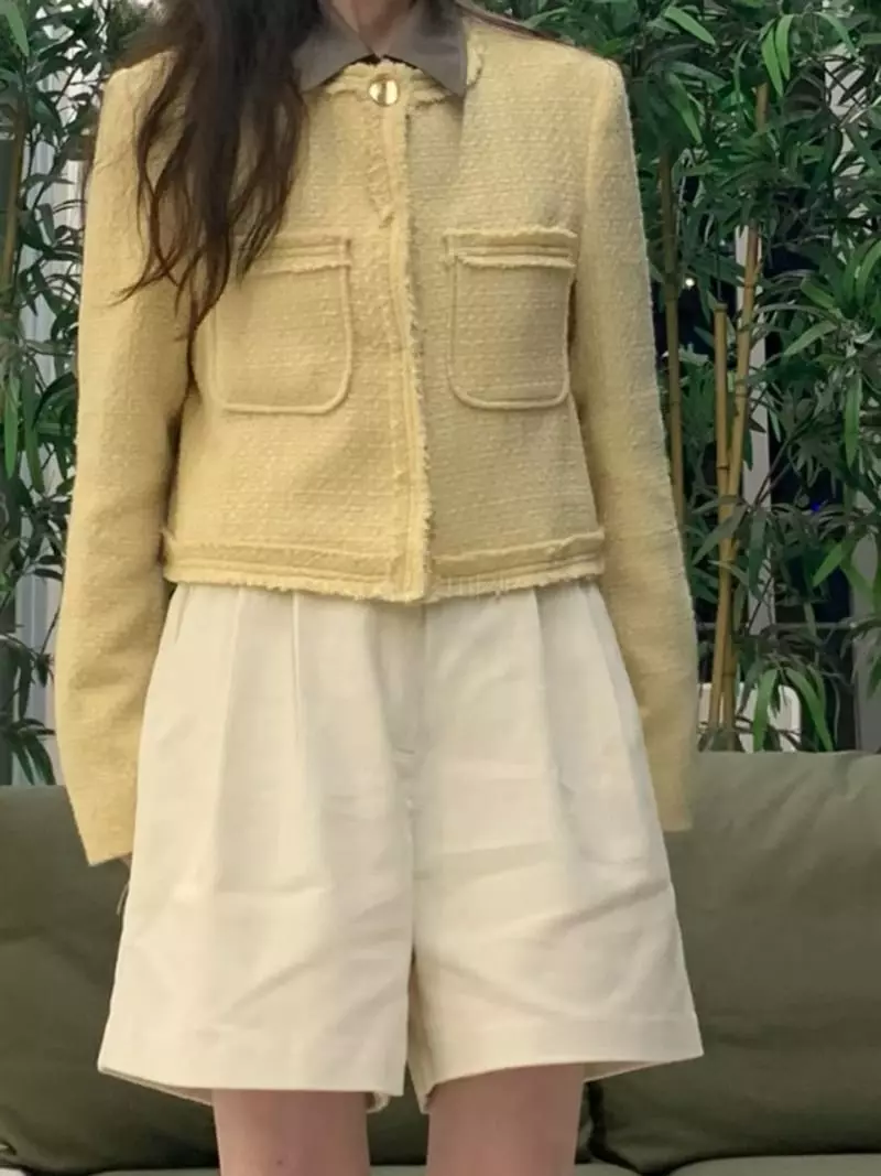 Daisy - Korean Women Fashion - #womensfashion - Co Twid Jacket - 8