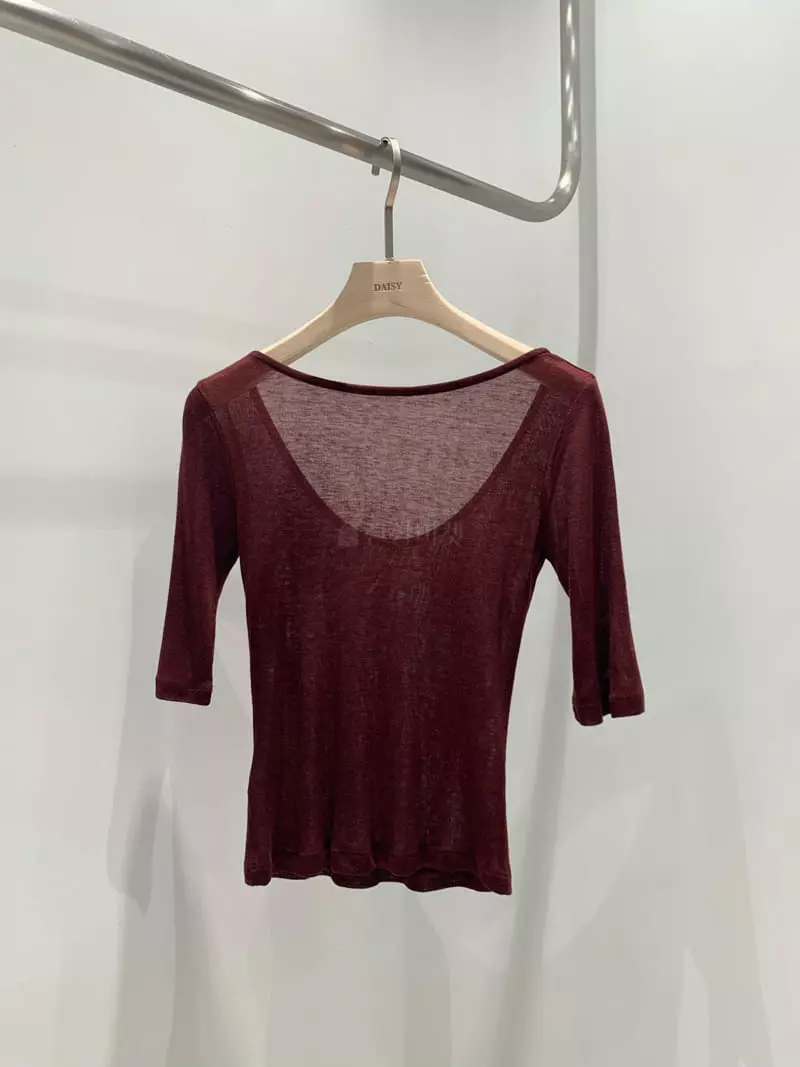 Daisy - Korean Women Fashion - #womensfashion - Cash Tee - 5