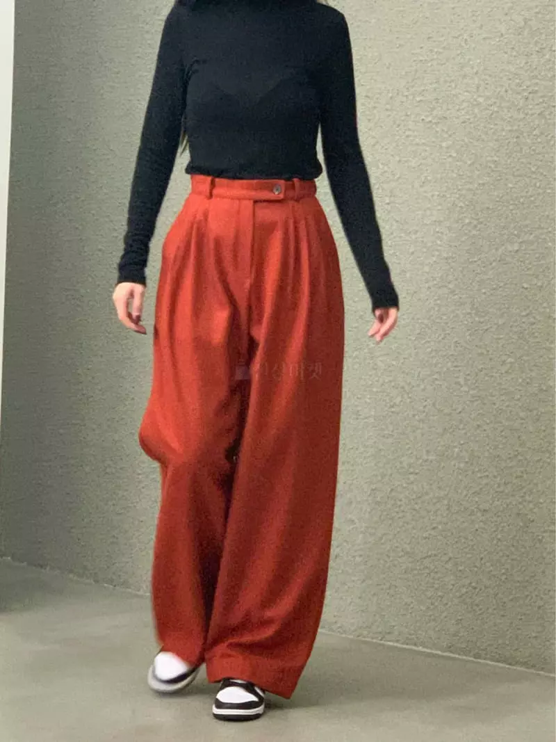 Daisy - Korean Women Fashion - #womensfashion - Pintuck Pants
