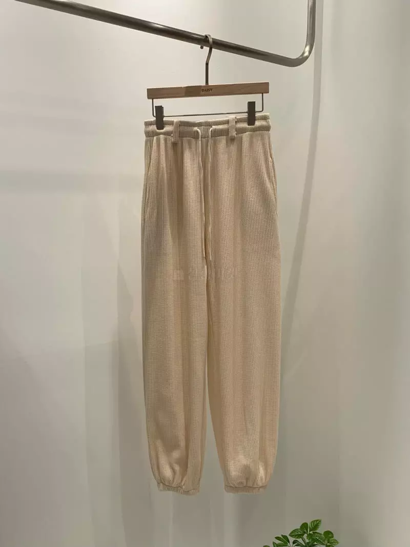 Daisy - Korean Women Fashion - #womensfashion - Waffle Pants - 2
