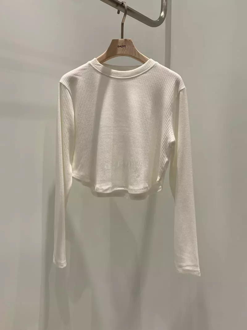 Daisy - Korean Women Fashion - #womensfashion - Momo Crop Tee - 3