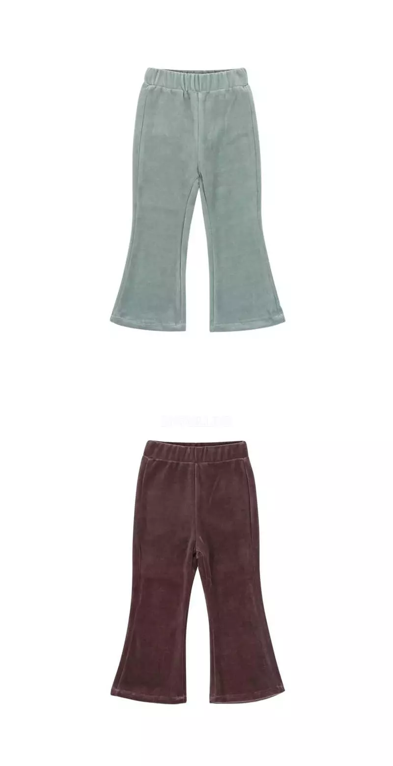 Dalkomhai - Korean Children Fashion - #kidsstore - Veloure Pants
