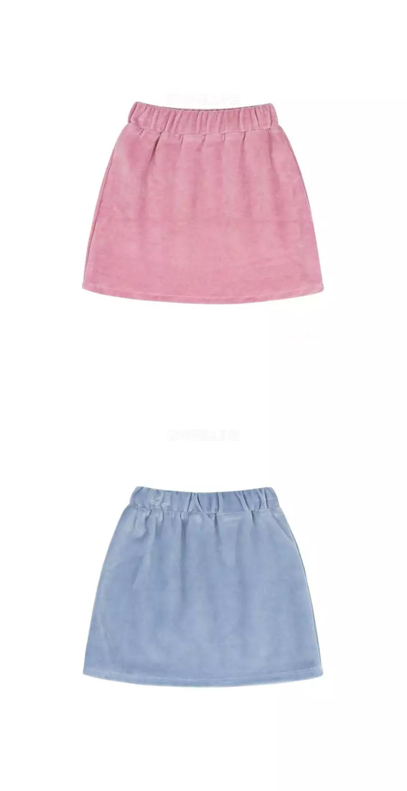 Dalkomhai - Korean Children Fashion - #kidzfashiontrend - Veloure Skirt