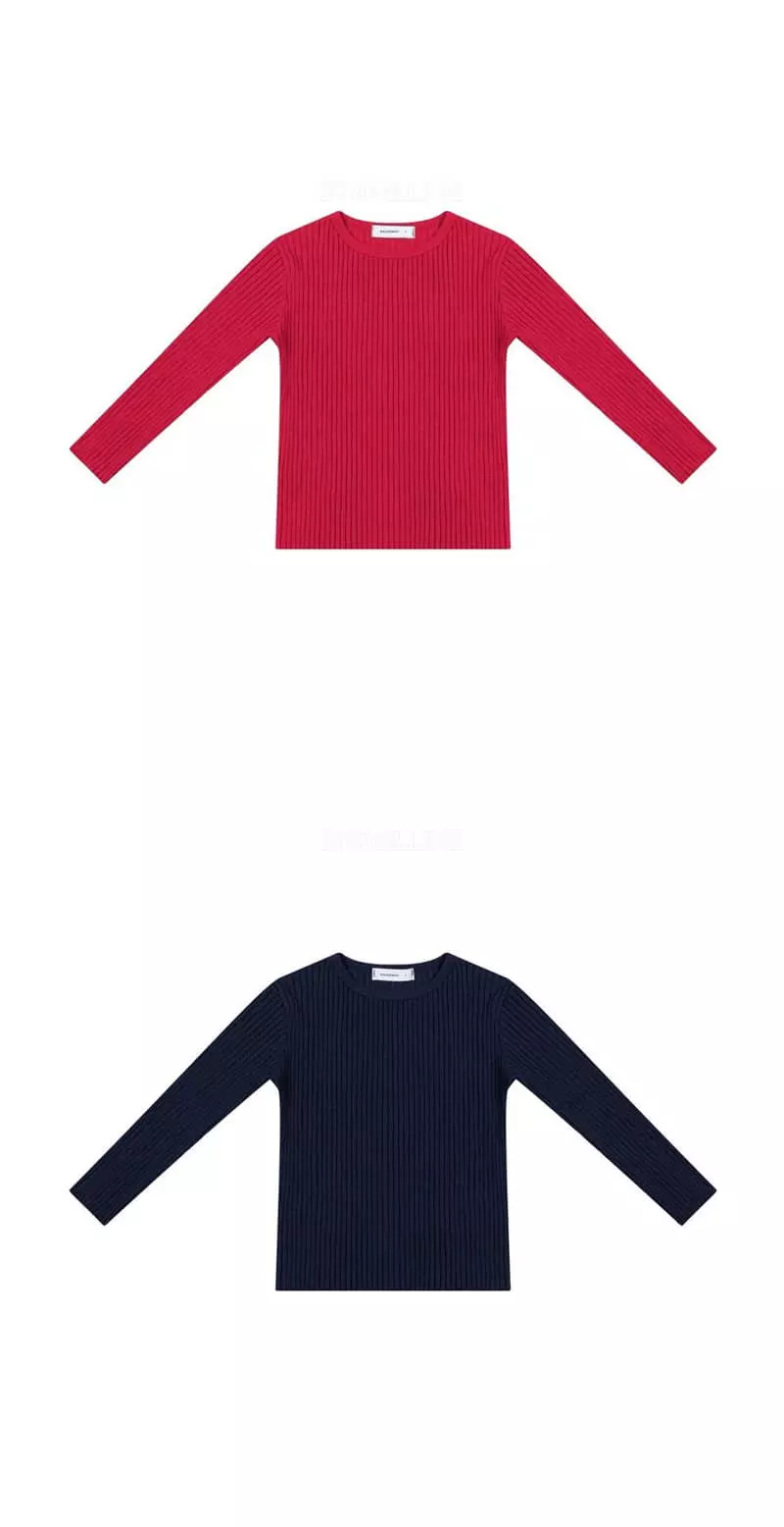 Dalkomhai - Korean Children Fashion - #todddlerfashion - Rib Tee