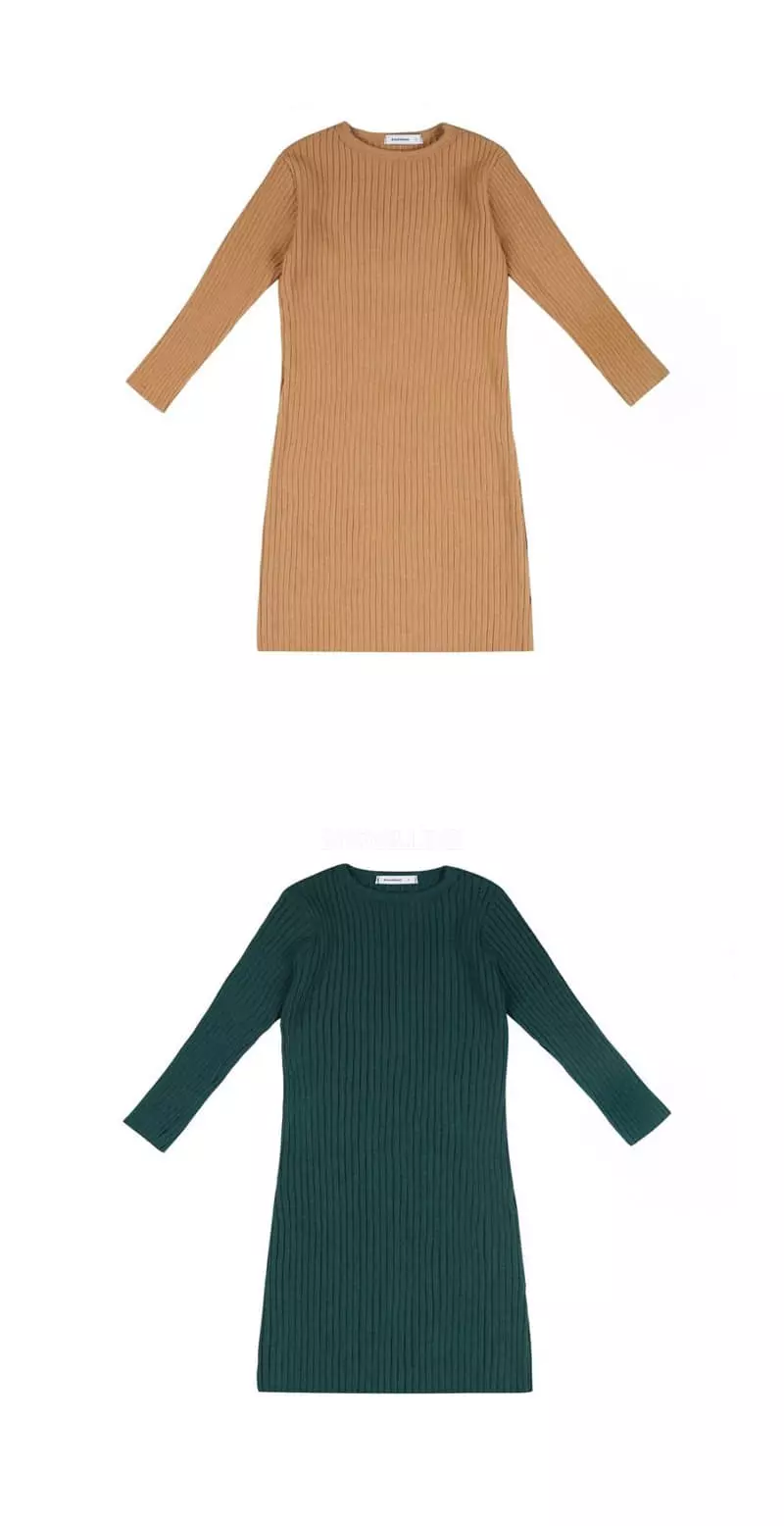 Dalkomhai - Korean Children Fashion - #toddlerclothing - Rib One-piece