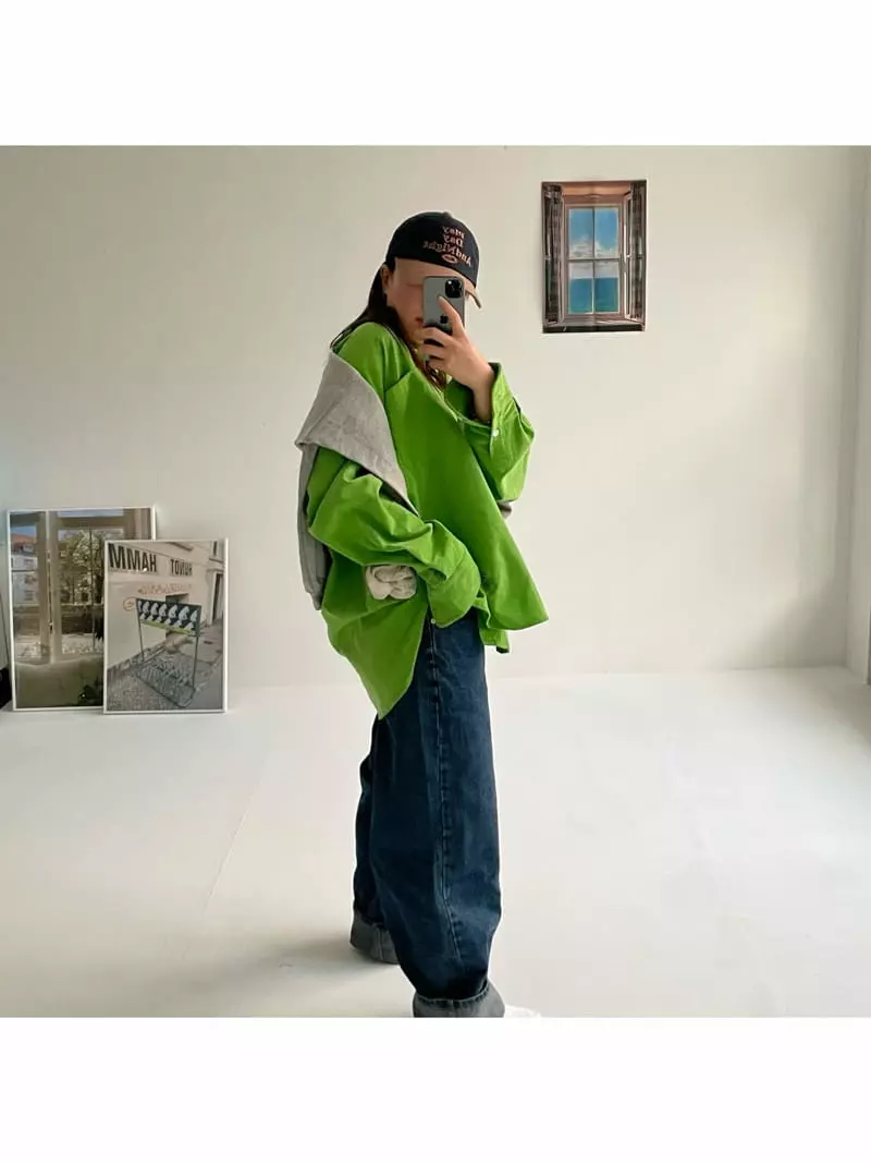 Dan - Korean Women Fashion - #momslook - Candy Shirt - 8