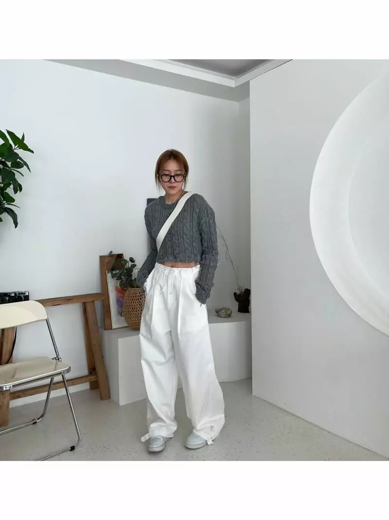 Dan - Korean Women Fashion - #momslook - Bijou Pants - 6