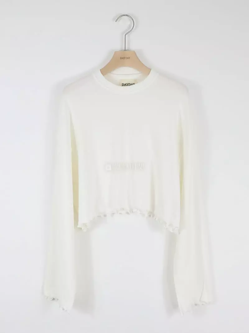 Dayday - Korean Women Fashion - #momslook - Tery Tee - 12