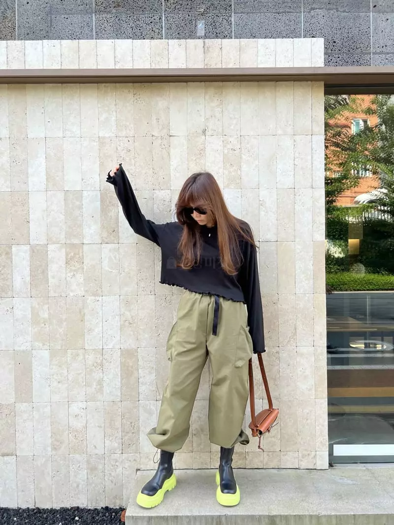 Dayday - Korean Women Fashion - #momslook - Tery Tee - 8