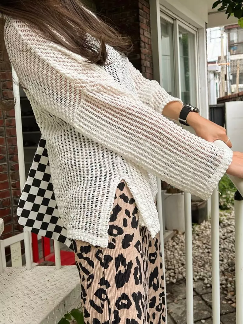 Dayday - Korean Women Fashion - #womensfashion - Square Knit Tee - 4