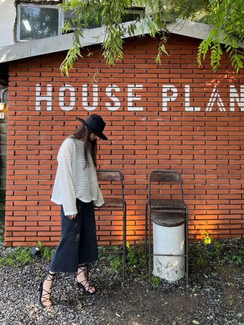 Dayday - Korean Women Fashion - #momslook - Wide Black Pants - 7