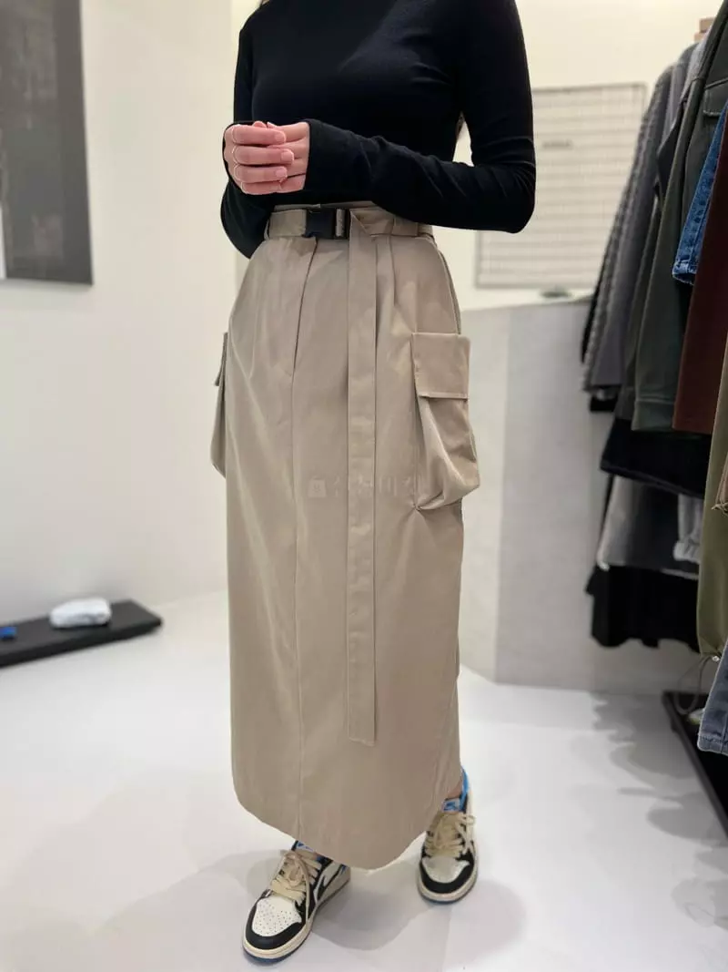 Dayday - Korean Women Fashion - #pursuepretty - Belt Skirt - 6