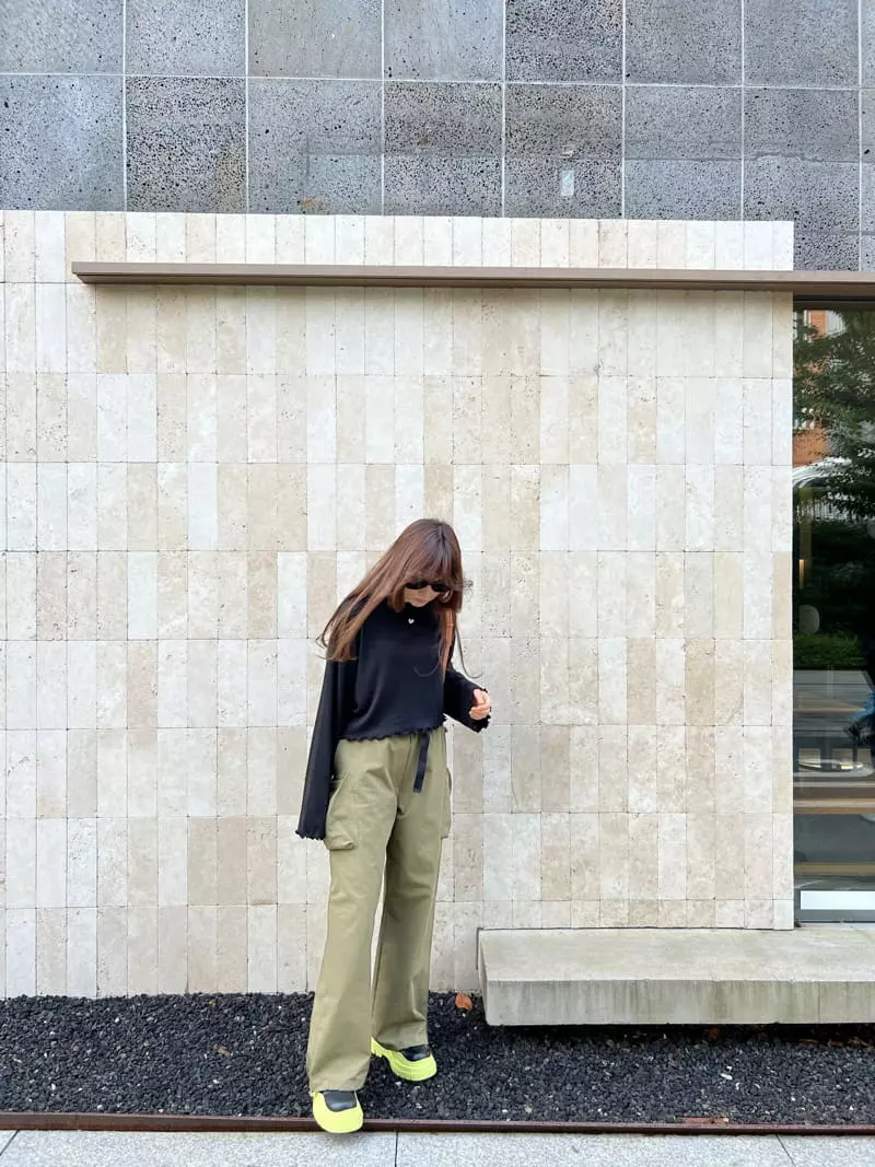 Dayday - Korean Women Fashion - #romanticstyle - Belt Pants - 7